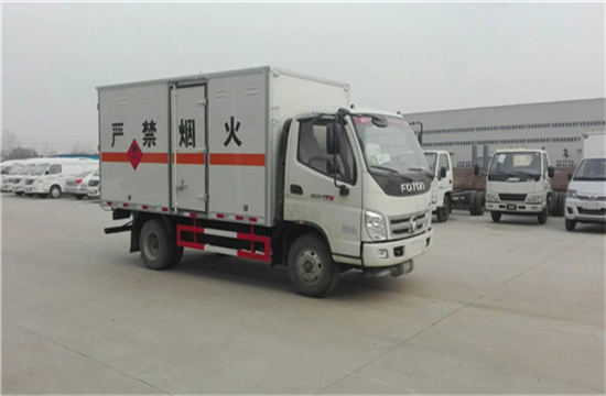 福田奥铃气瓶厢式运输车